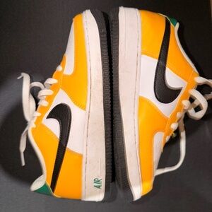 Nike Dunks- Green, Yellow and White